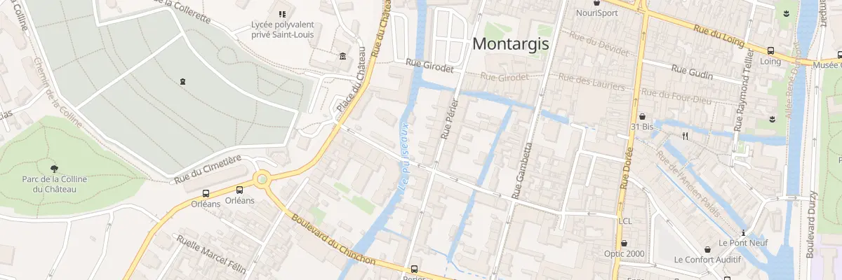 Plan du 22 Rue Périer à Montargis