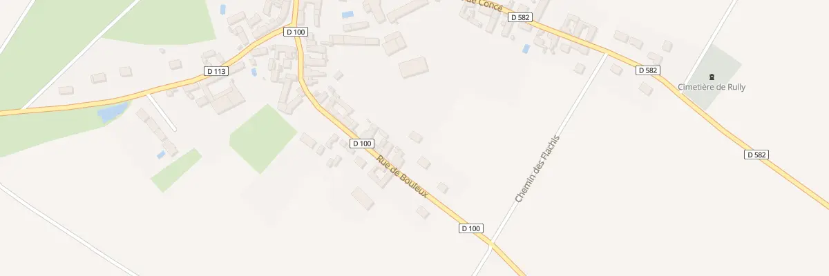 Plan du 25 Rue de Bouleux à Rully