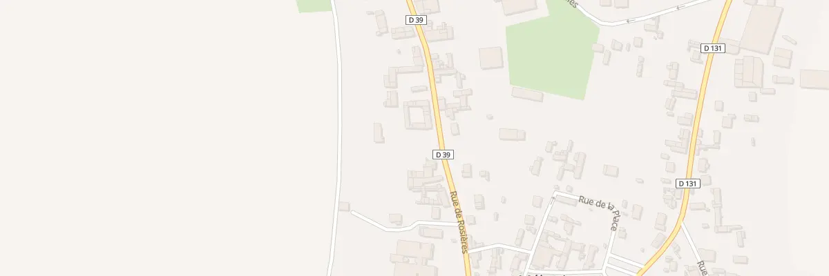 Plan du 19 Rue de Rosières à Méharicourt