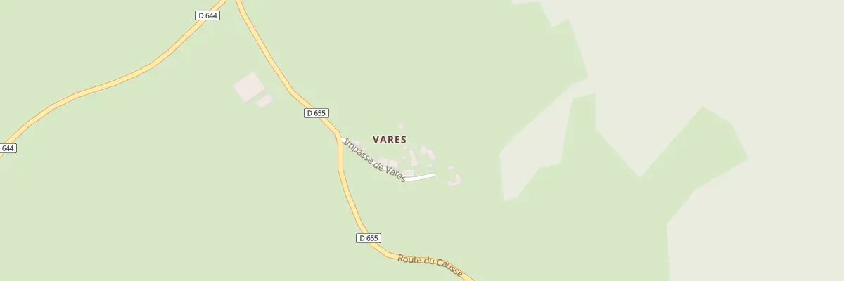 Plan du 5052 Vares au Nayrac