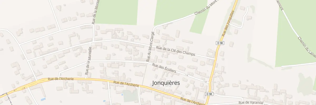 Plan du 17 Rue de la Clé des Champs à Jonquières