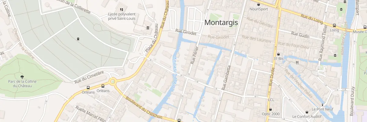 Plan du 20 Rue Périer à Montargis