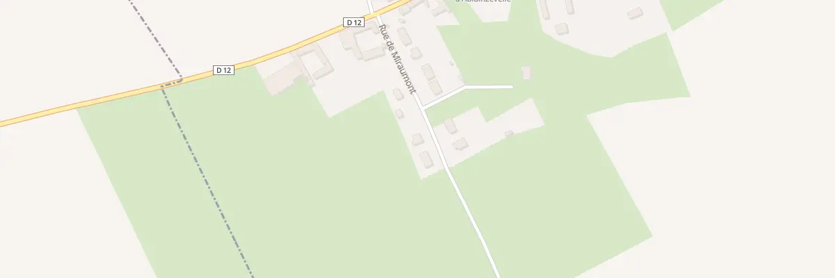 Plan du 9 Rue de Miraumont à Ablainzevelle
