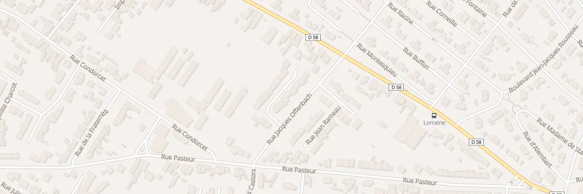 Plan du 8 Rue Charles Gounod à Bully-les-Mines