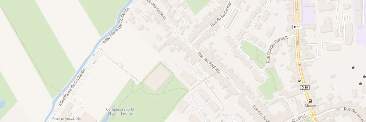 Plan du 99 Rue des Foulons à Bailleul
