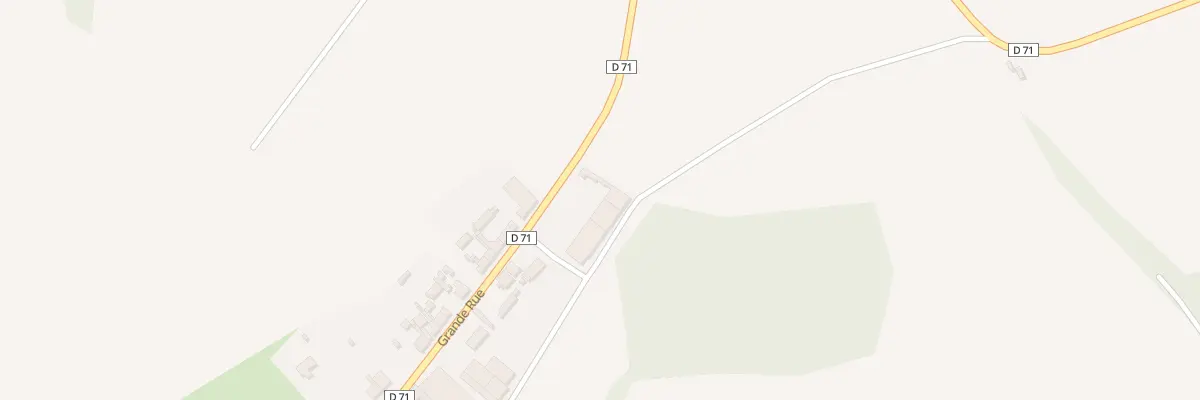 Plan du 68 Gr Grande Rue à Chuignolles