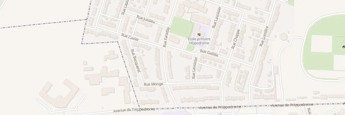 Plan du 12 Rue Faraday à Arras
