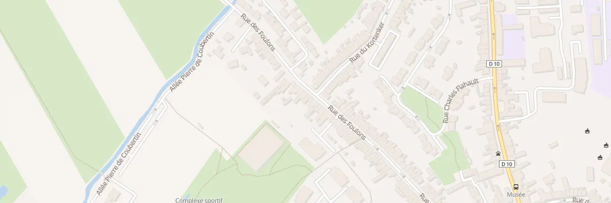 Plan du 103 Rue des Foulons à Bailleul