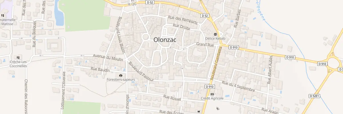 Plan du 4 Rue de la Botte à Olonzac