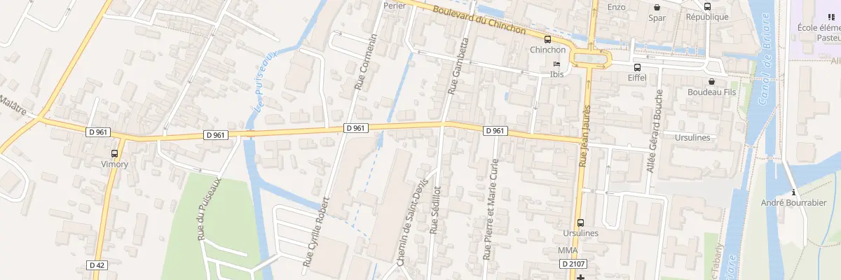 Plan du 27 Av Gaillardin à Montargis