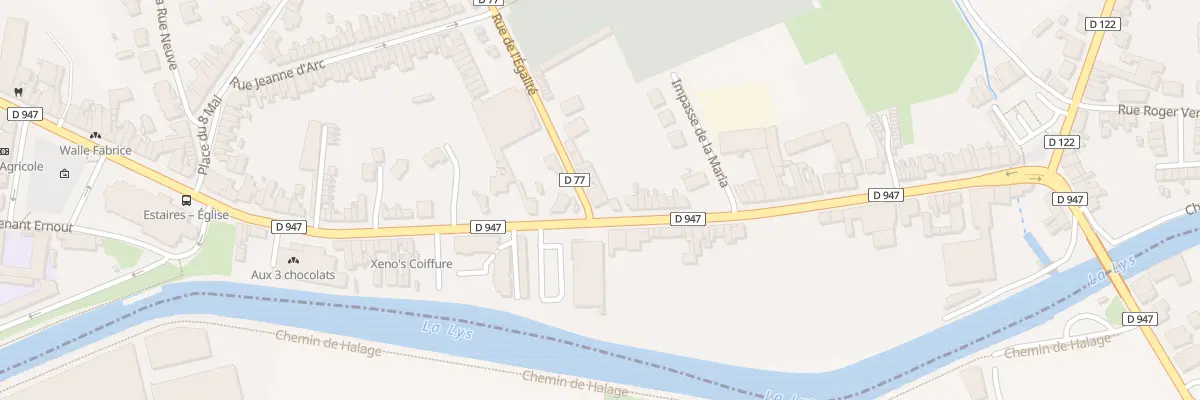Plan du 47 Rue de Lille à Estaires