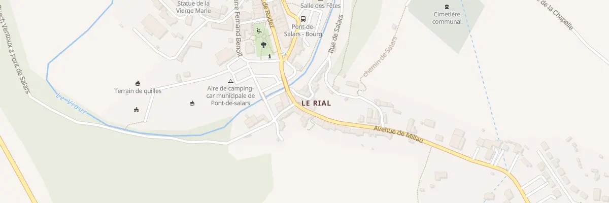 Plan du 4 Av de Millau à Pont-de-Salars