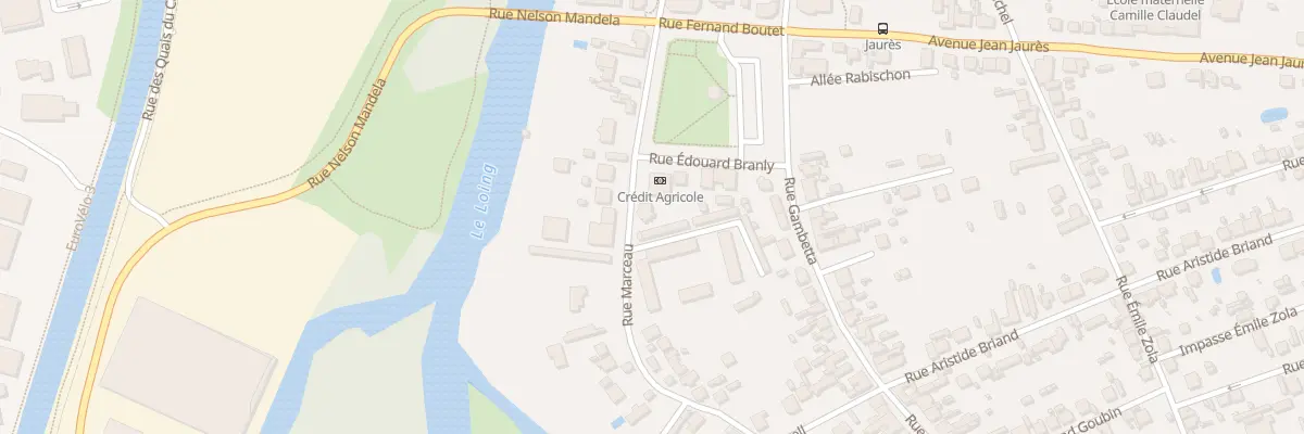 Plan du 25 Rue Marceau à Châlette-sur-Loing