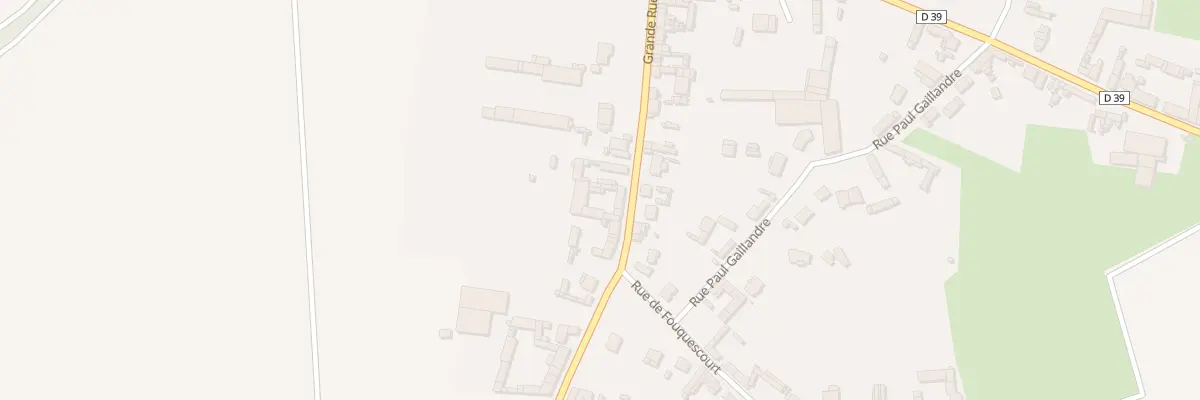 Plan du 18 Gr Grande Rue à Méharicourt
