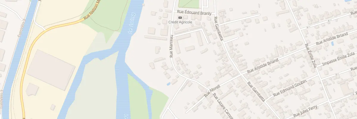 Plan du 43B Rue Marceau à Châlette-sur-Loing