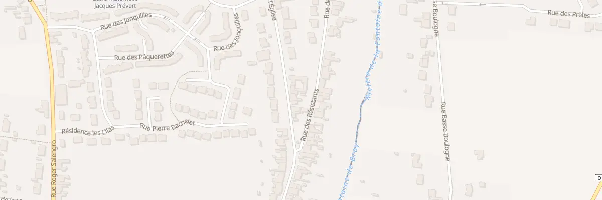 Plan du 39 Rue de l’Eglise à Annequin