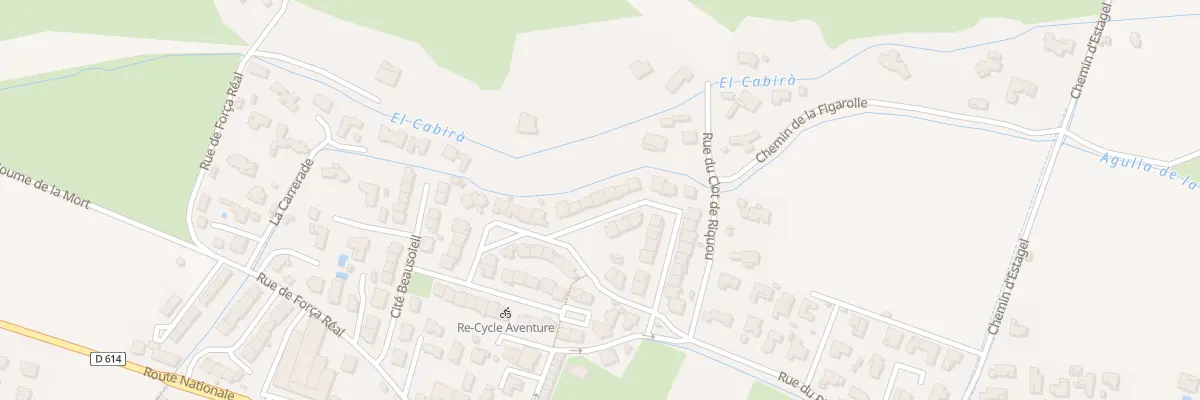 Plan du 32 Rue Grenache à Corneilla-la-Rivière