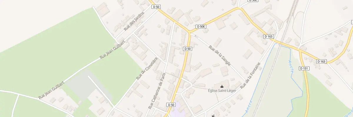 Plan du 21 Rue Trevequenne à Miraumont