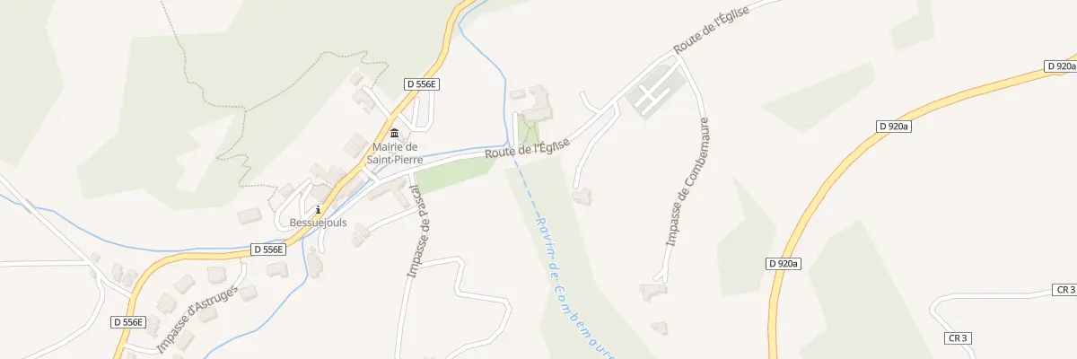 Plan du 5170 Combemaure à Bessuéjouls
