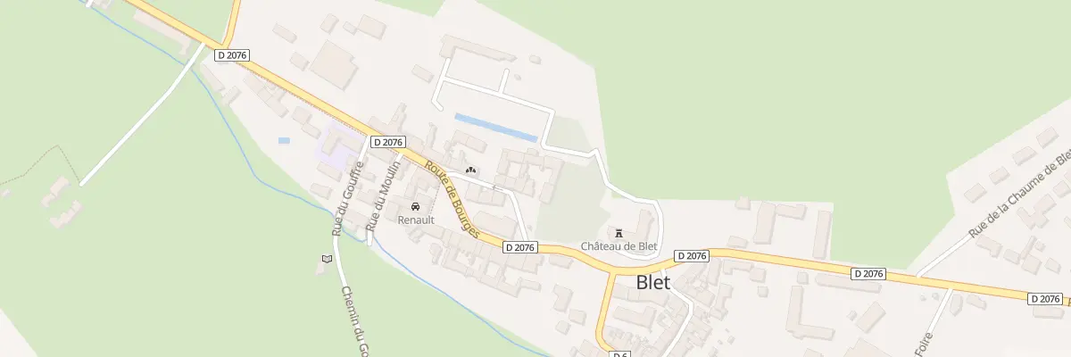 Plan du 6 Pl de l’Eglise à Blet
