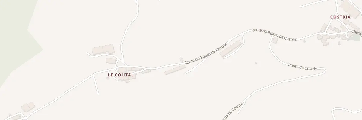 Plan du 5557 Laumet à Broquiès