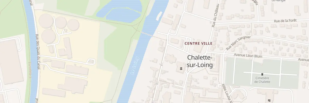 Plan du 6 Rue Marceau à Châlette-sur-Loing