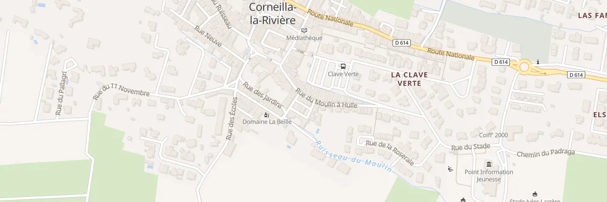 Plan du 9 Rue des Alberes à Corneilla-la-Rivière