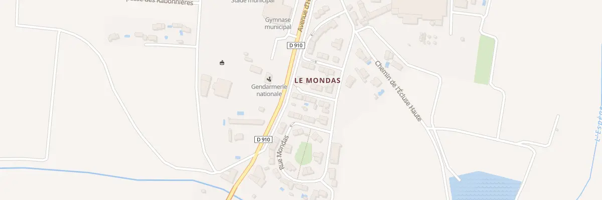 Plan du 27 Cite le Mondas à Olonzac