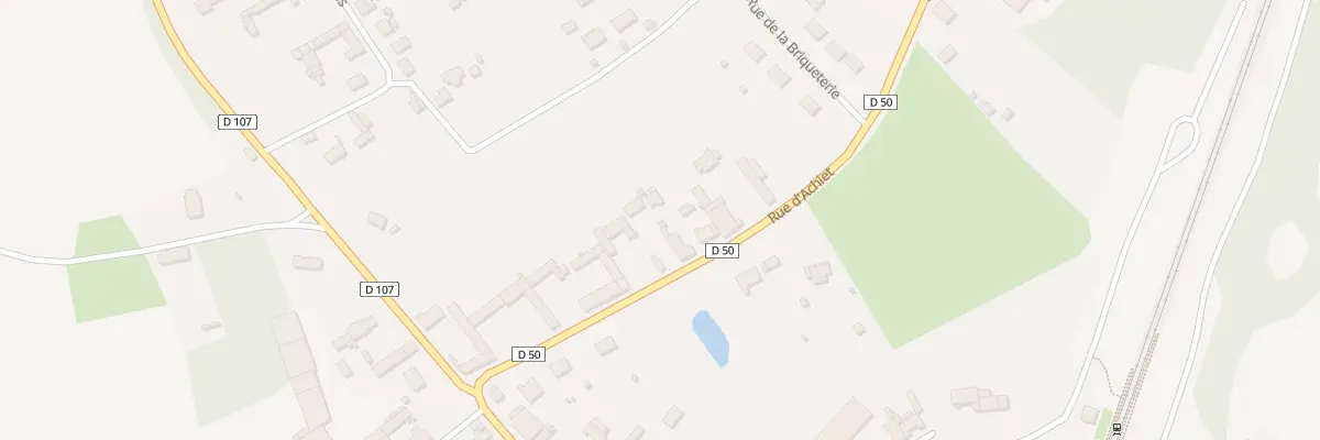 Plan du 11 Rue d’Achiet à Miraumont