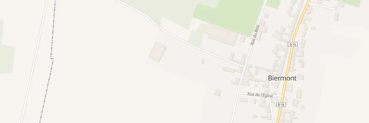 Plan du 7 Rue du Bois à Biermont