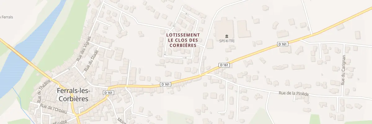 Plan du 15 Lot Le Clos des Corbieres à Ferrals-les-Corbières