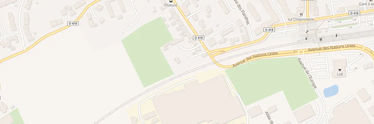 Plan du 284 Rue Philippe Van Tieghem à Bailleul