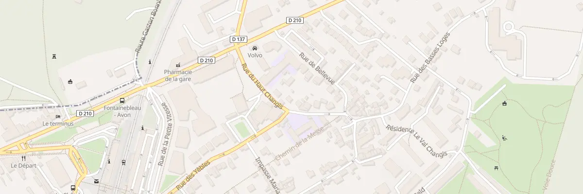Plan du 9 Rue du Haut Changis à Avon