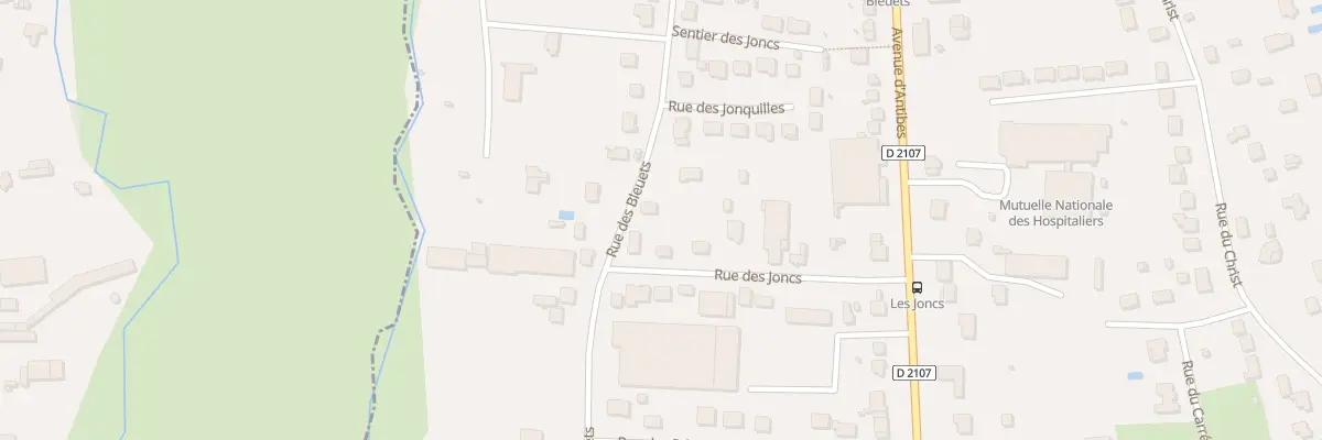 Plan du 436 Rue des Bleuets à Amilly