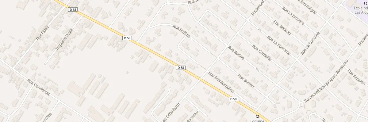 Plan du 73 Rue Edmond Debeaumont à Bully-les-Mines