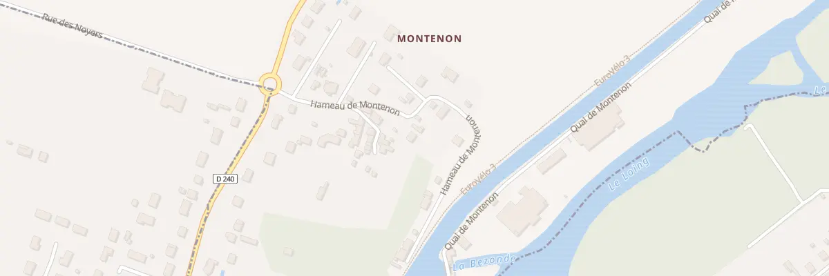 Plan du 11 Ham de Montenon à Cepoy