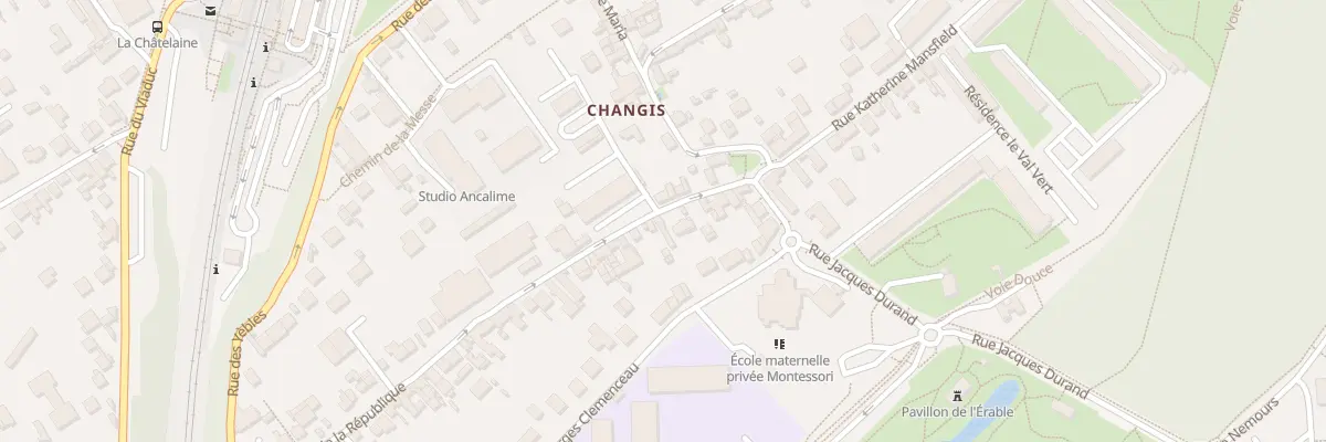Plan du 72B Rue de la République à Avon