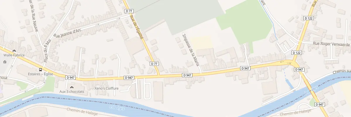 Plan du 53 Rue de Lille à Estaires