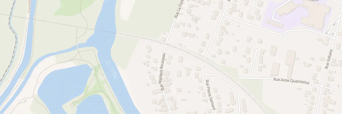 Plan du 98 Rue Waldeck Rousseau à Châlette-sur-Loing