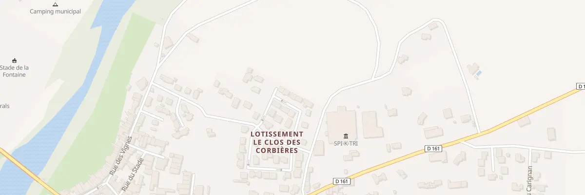 Plan du 3 Lot Le Clos des Corbieres à Ferrals-les-Corbières