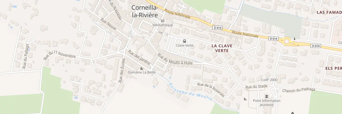 Plan du 35 Rue du Moulin A Huile à Corneilla-la-Rivière