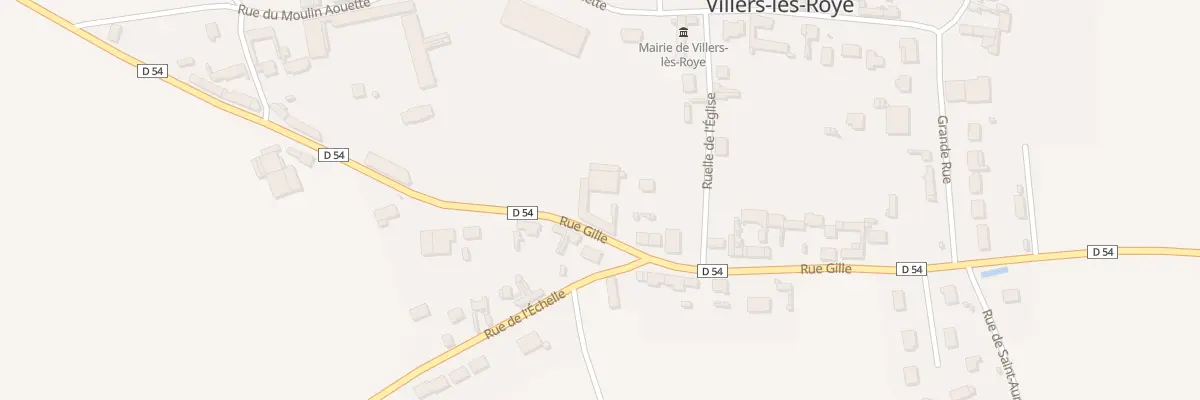 Plan du 28 Rue Gille à Villers-lès-Roye