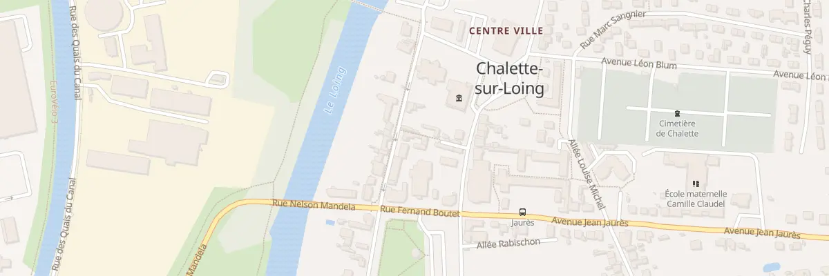 Plan du 19 Rue Marceau à Châlette-sur-Loing
