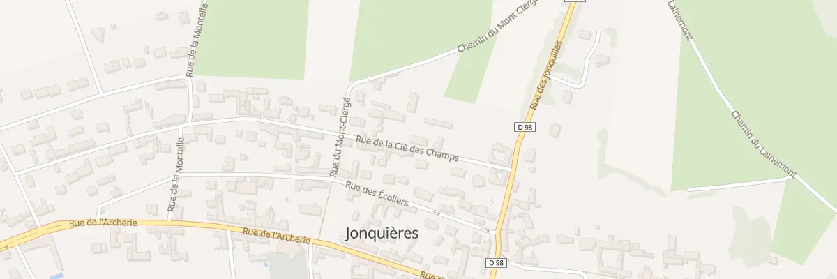 Plan du 8 Rue de la Clé des Champs à Jonquières