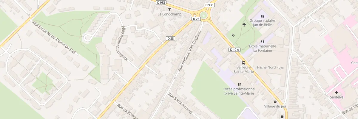 Plan du 36 Rue Philippe Van Tieghem à Bailleul