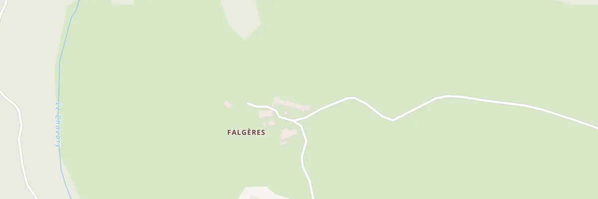 Plan du 4 Falgeres à Marchastel