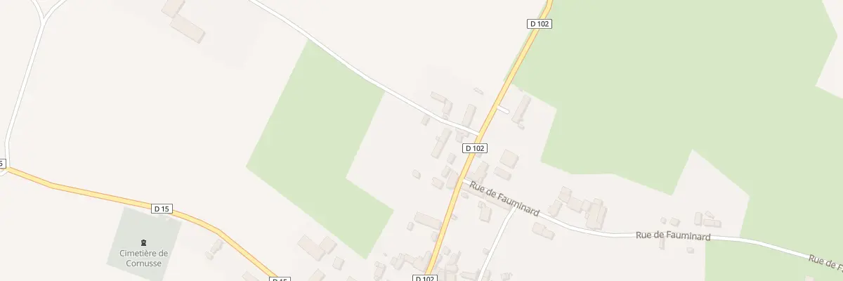 Plan du 17 Rte de Bengy à Cornusse