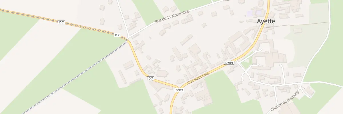 Plan du 56T Rue Nationale à Ayette