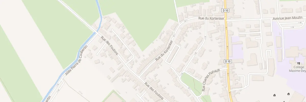 Plan du 31 Rue Kortenker à Bailleul