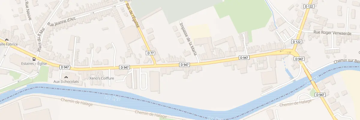 Plan du 59 Rue de Lille à Estaires